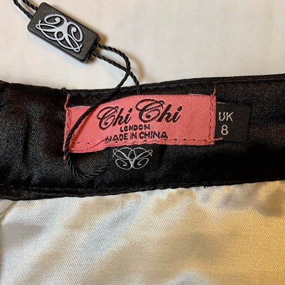 Asos Chi Chi London Ombré Pleated Midi Skirt 0-2 XS - Picture 10 of 13